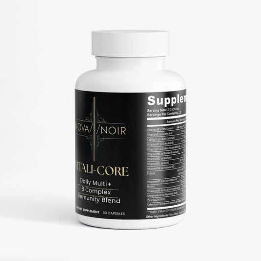 NOVA NOIR VITALI-CORE Daily Multivitamin, B Complex, and Immunity blend