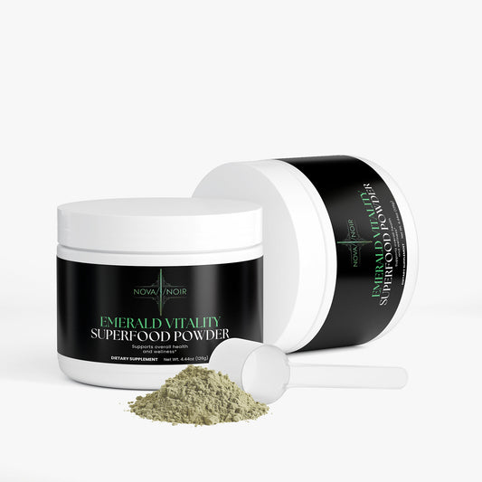 NOVA NOIR Emerald Vitality Greens Superfood Powder