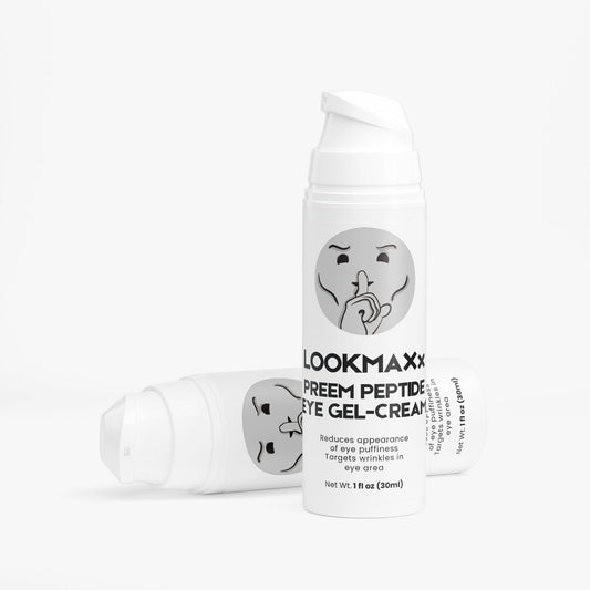 LOOKMAXX Preem Peptide Eye Gel-Cream