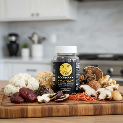 MYCO GLOW LOOKMAXX 10 Mushroom Extract Gummies