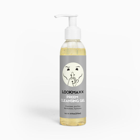 LOOKMAXX Oil-free Gentle Cleansing Botanical Face Wash Gel 6oz