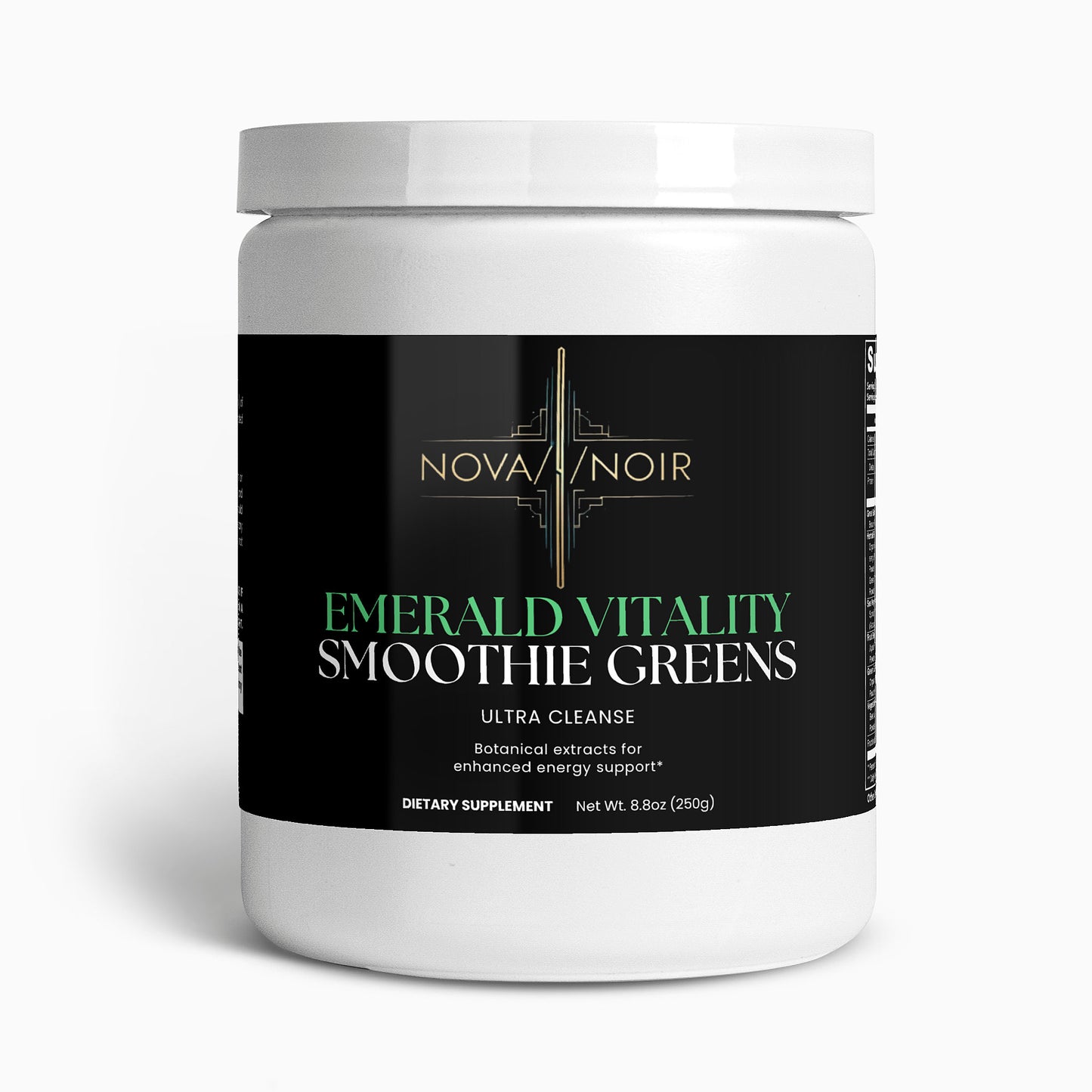 NOVA NOIR Emerald Vitality Ultra Cleanse Smoothie Greens