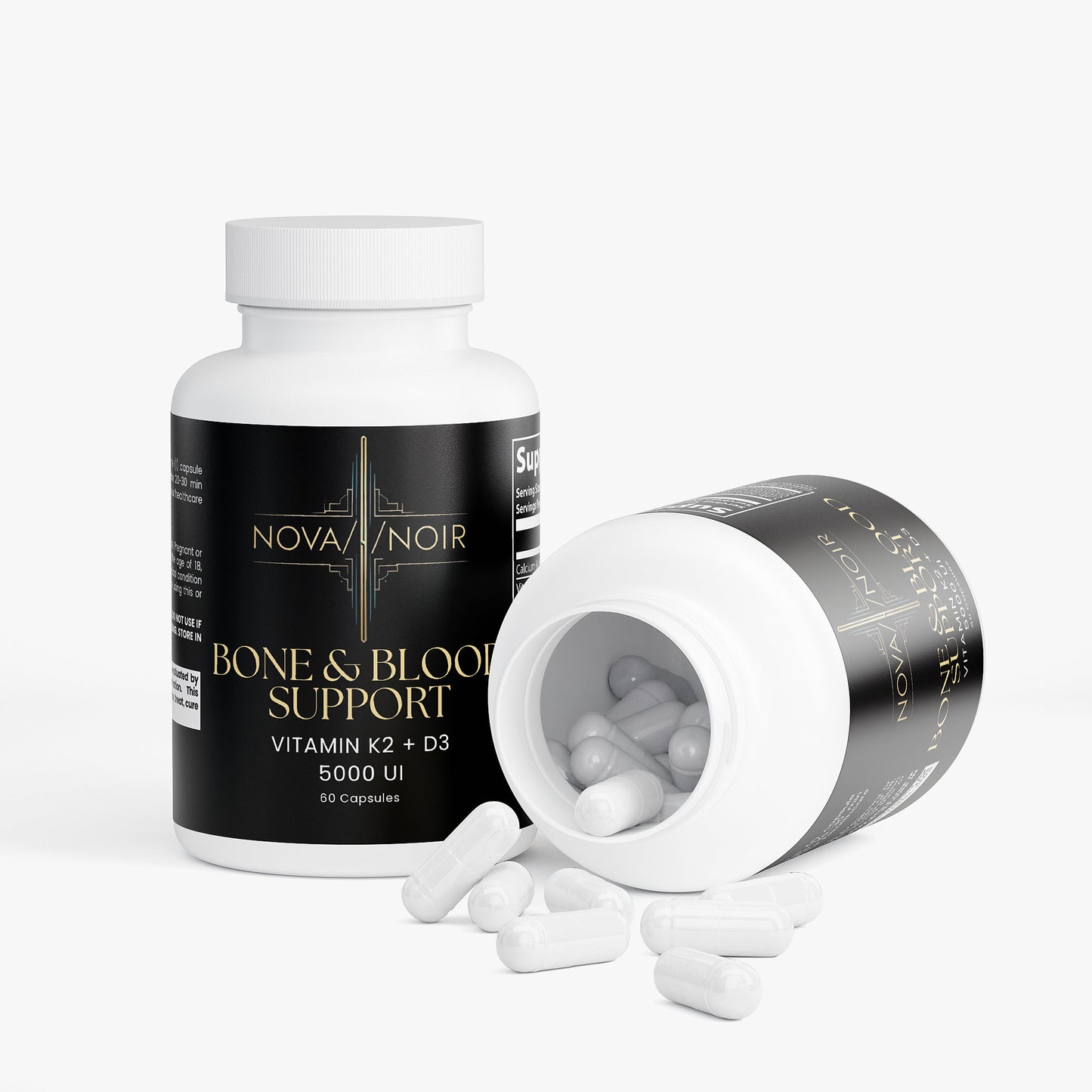 NOVA NOIR VItamin Blend D3 K2 Bone and Heart Support
