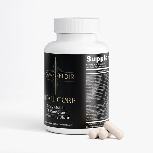 NOVA NOIR VITALI-CORE Daily Multivitamin, B Complex, and Immunity blend