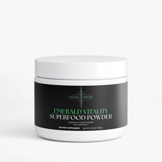 NOVA NOIR Emerald Vitality Greens Superfood Powder