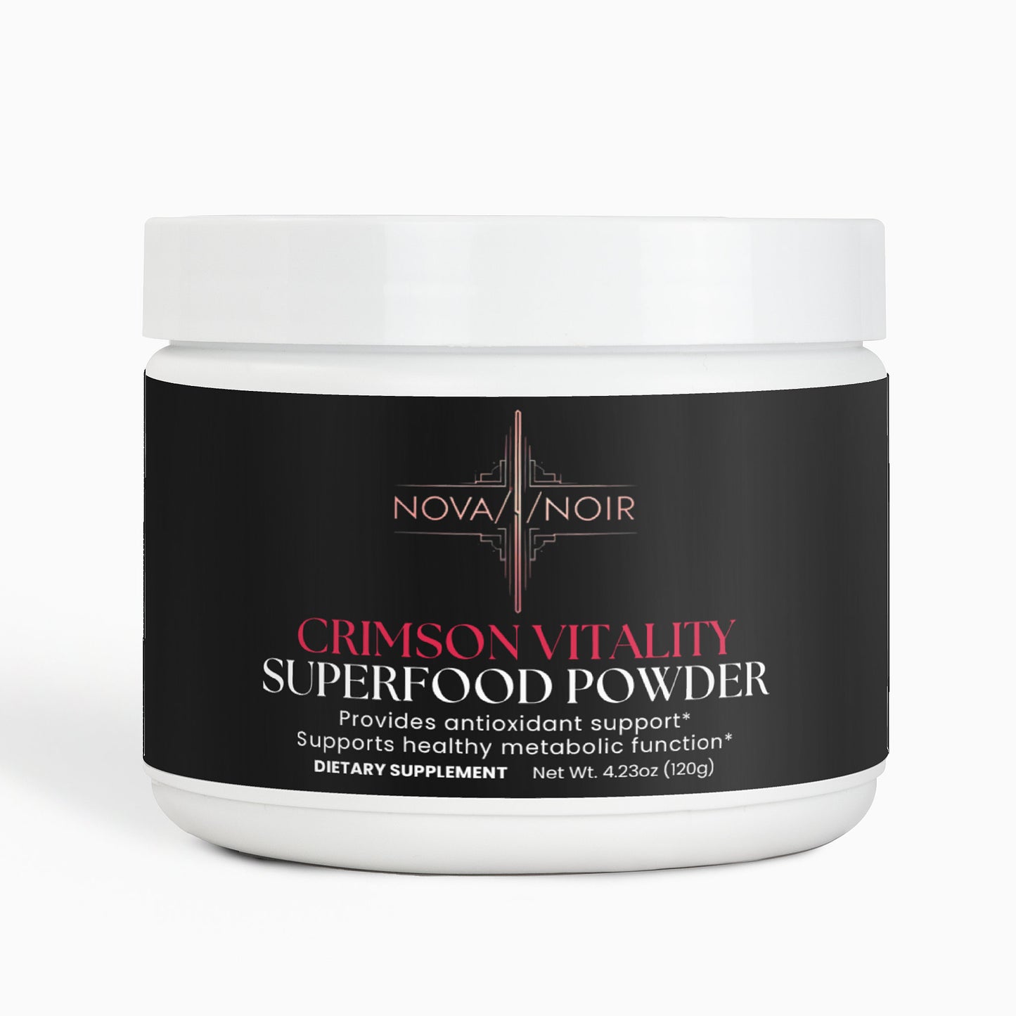 NOVA NOIR Crimson Vitality Red Superfood Powder