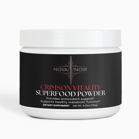 NOVA NOIR Crimson Vitality Red Superfood Powder