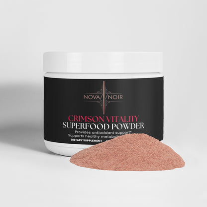NOVA NOIR Crimson Vitality Red Superfood Powder