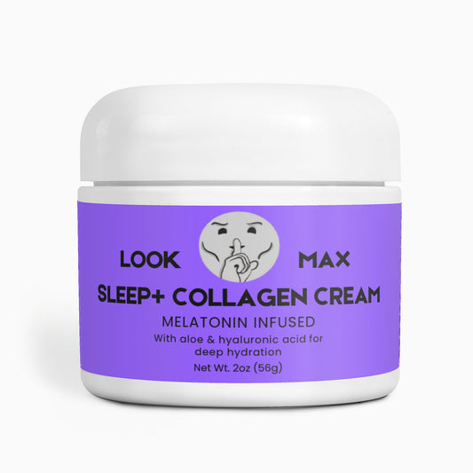 LOOKMAXX Sleep+ Melatonin Infused Collagen Cream