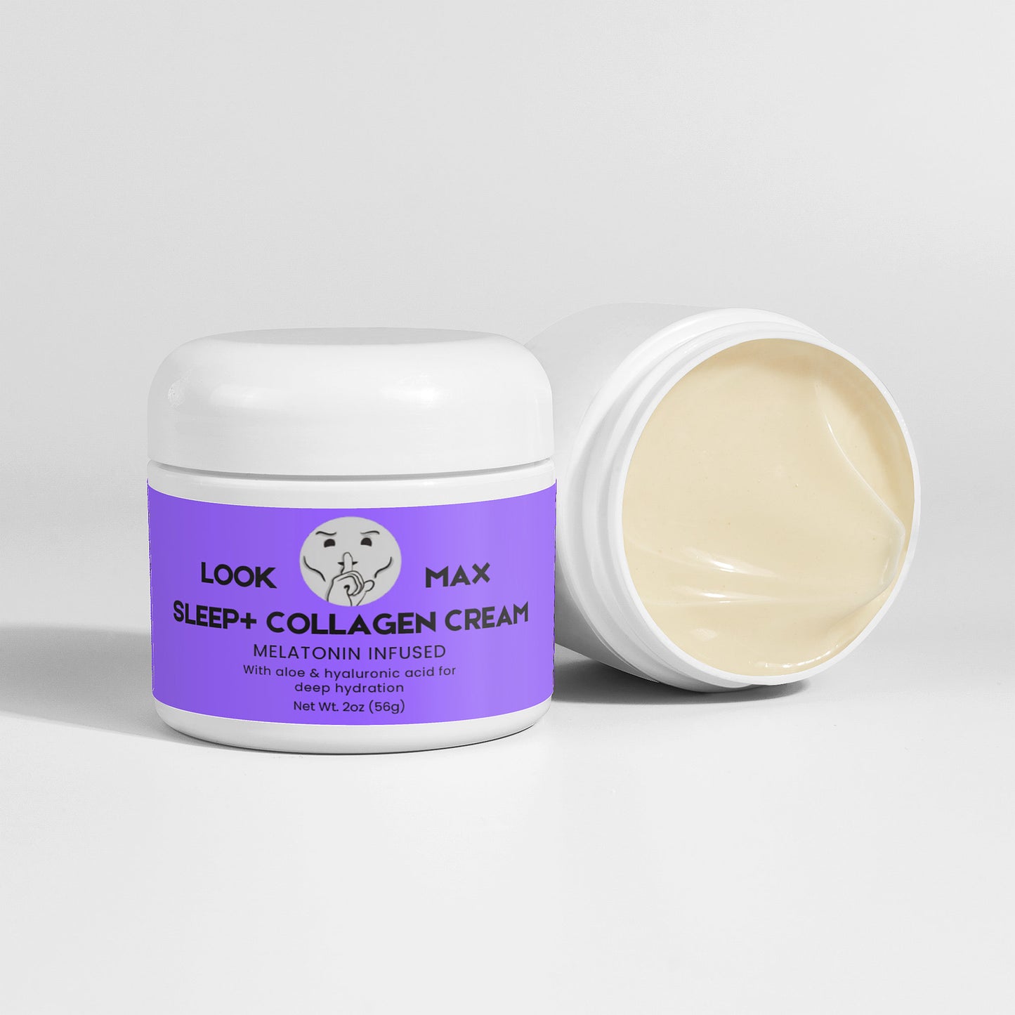 LOOKMAXX Sleep+ Melatonin Infused Collagen Cream