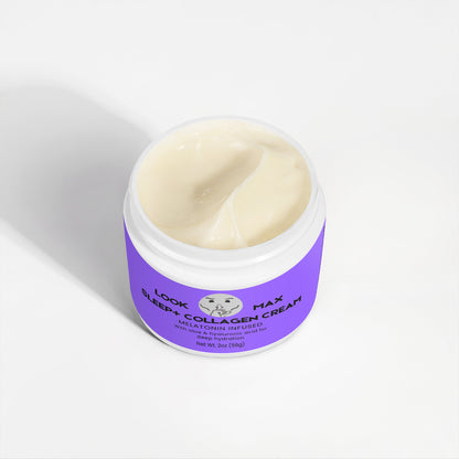LOOKMAXX Sleep+ Melatonin Infused Collagen Cream