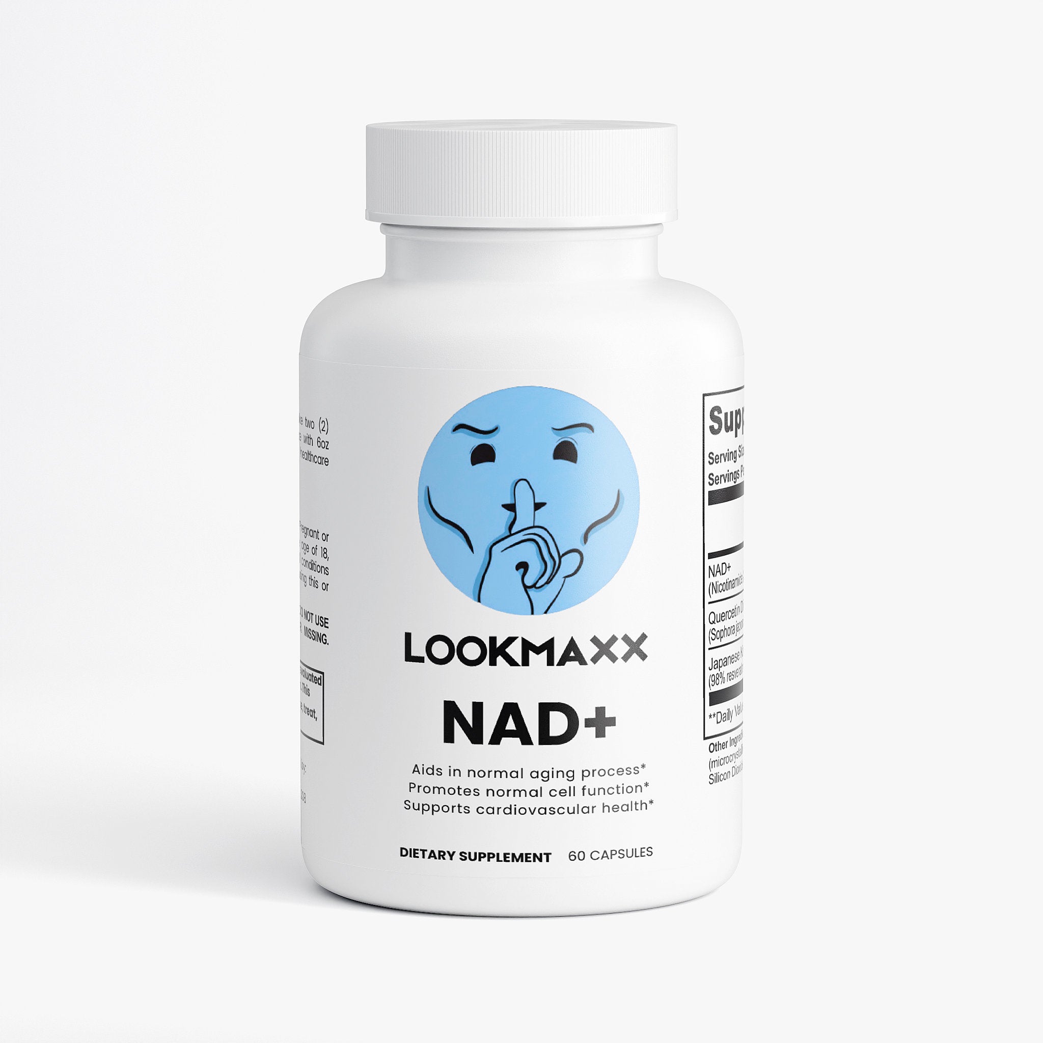 LOOKMAXX NAD+ Complex | Sirtuin Activator & Cellular Energy