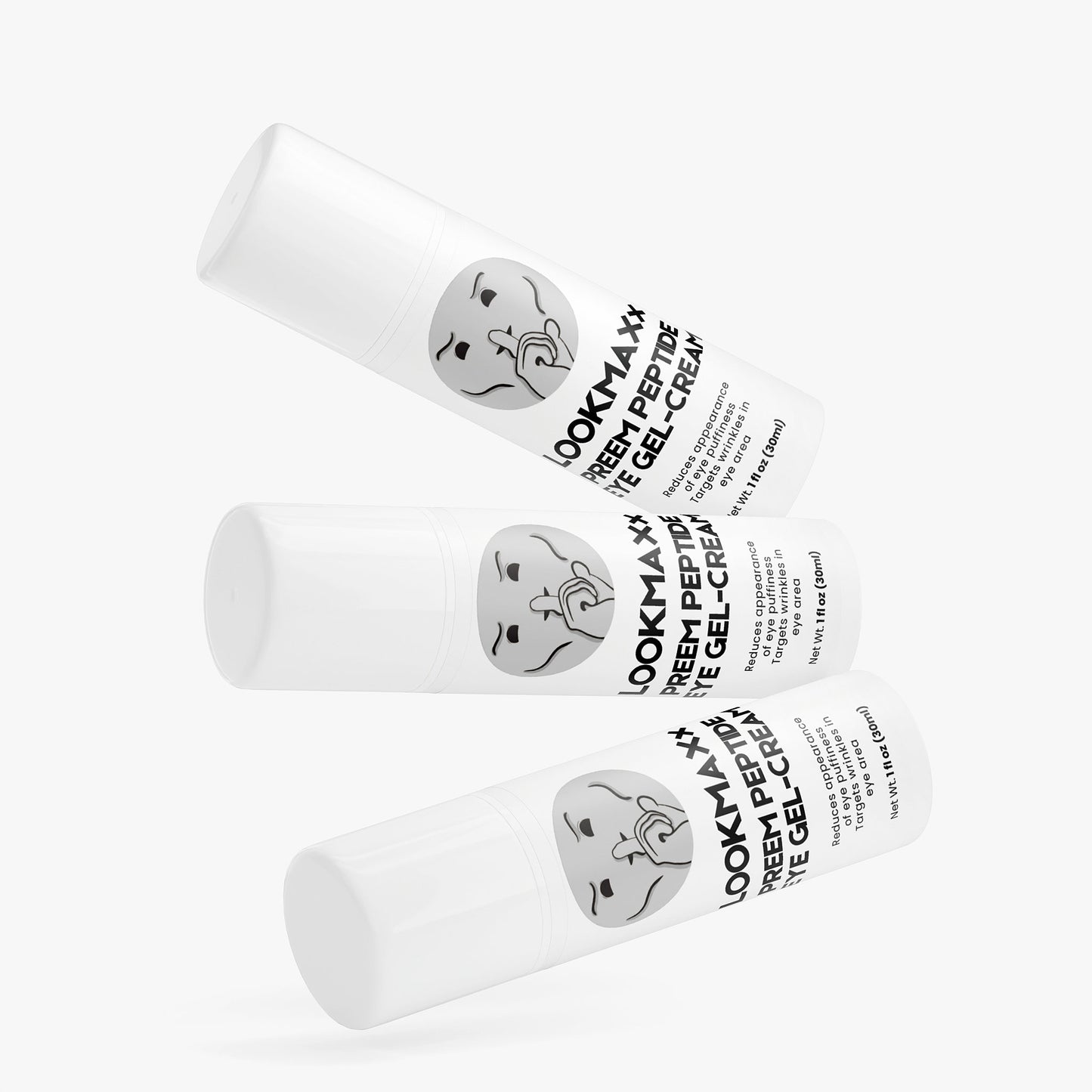 LOOKMAXX Preem Peptide Eye Gel-Cream
