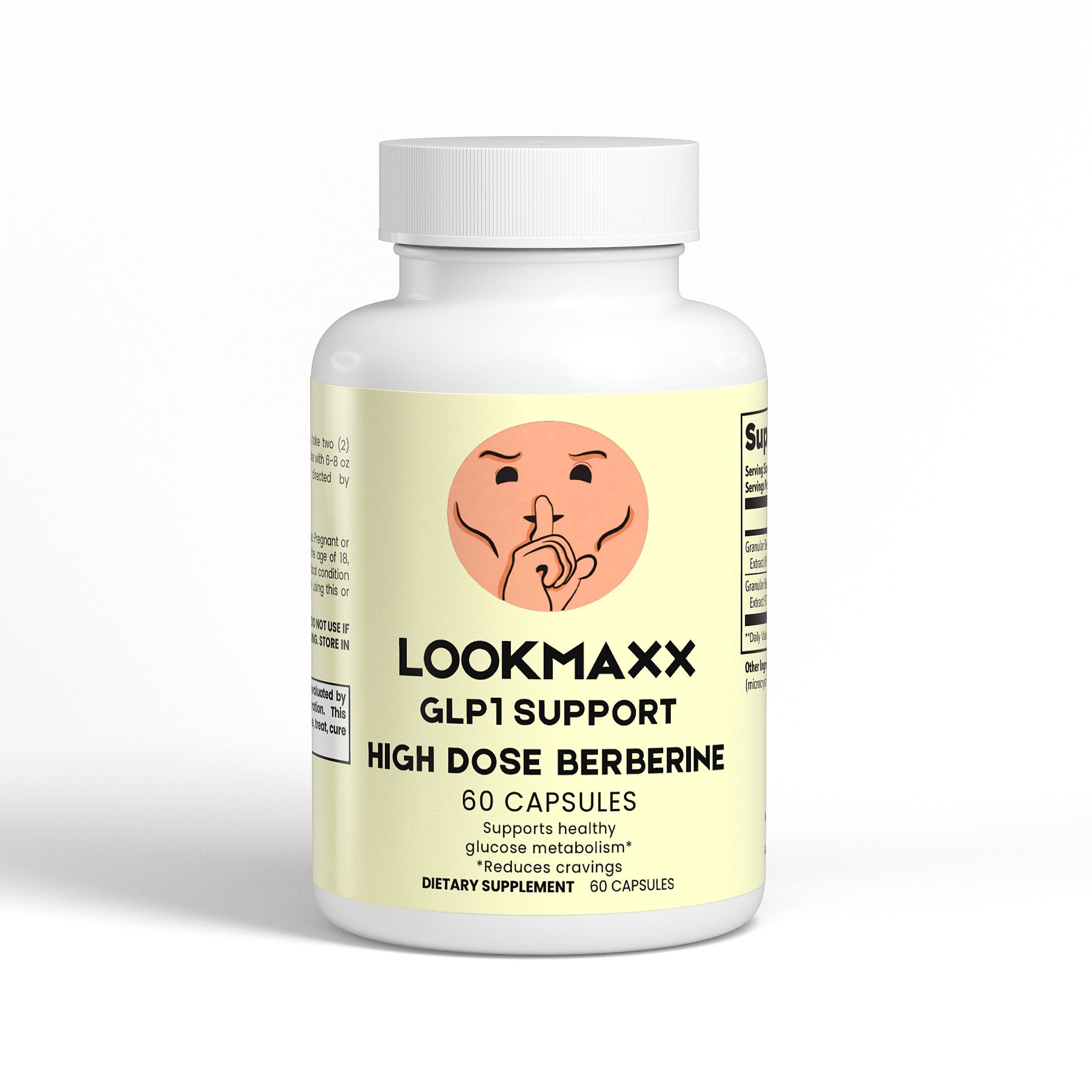 LOOKMAXX Berberine | Metabolic & Glucose Support Protocol