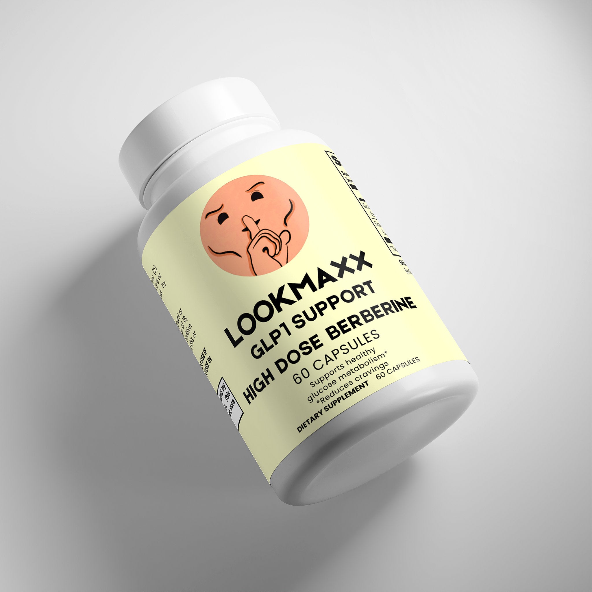 LOOKMAXX Berberine | Metabolic & Glucose Support Protocol