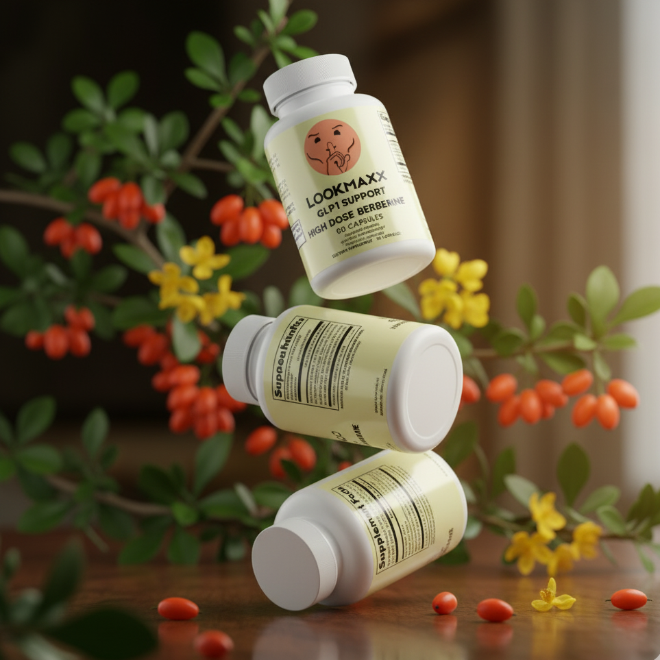LOOKMAXX Berberine | Metabolic & Glucose Support Protocol