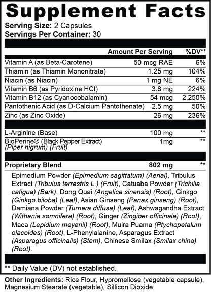 NOVA NOIR Venus Protocol Female Enhancement Blend